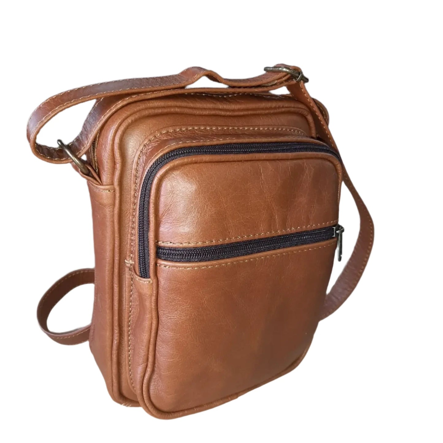 FannyPack leather bags Big in light tan colour