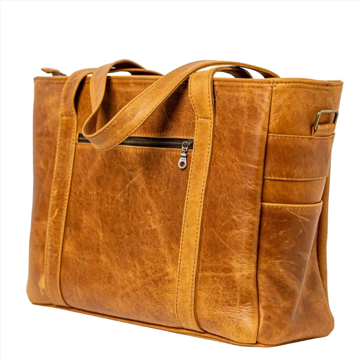 Ladies Laptop bags in Diesel Toffee tan made in Cape Town by Cape Masai leather