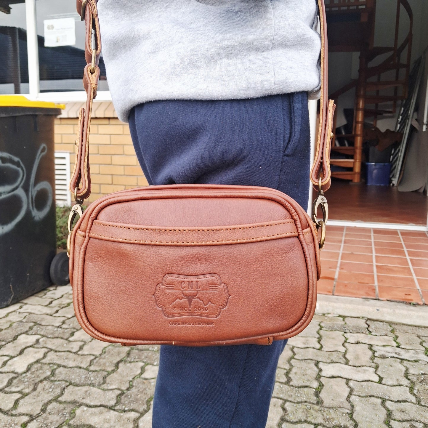 Lady X Leather Sling Bag
