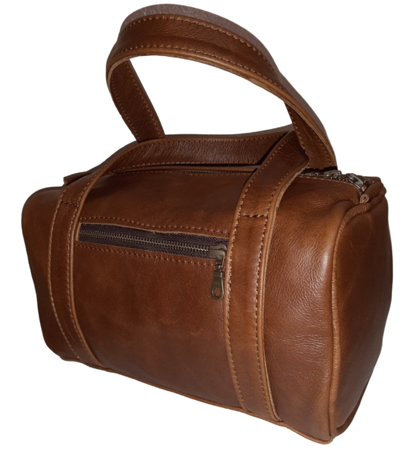 Alex Bathroom bag - cape Masai leather