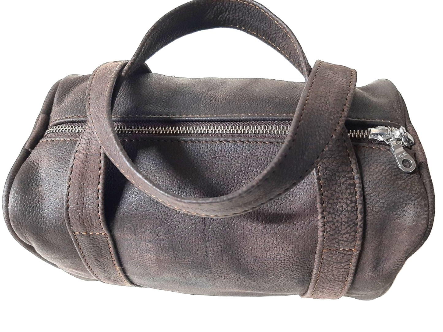 Alex Bathroom bag - cape Masai leather