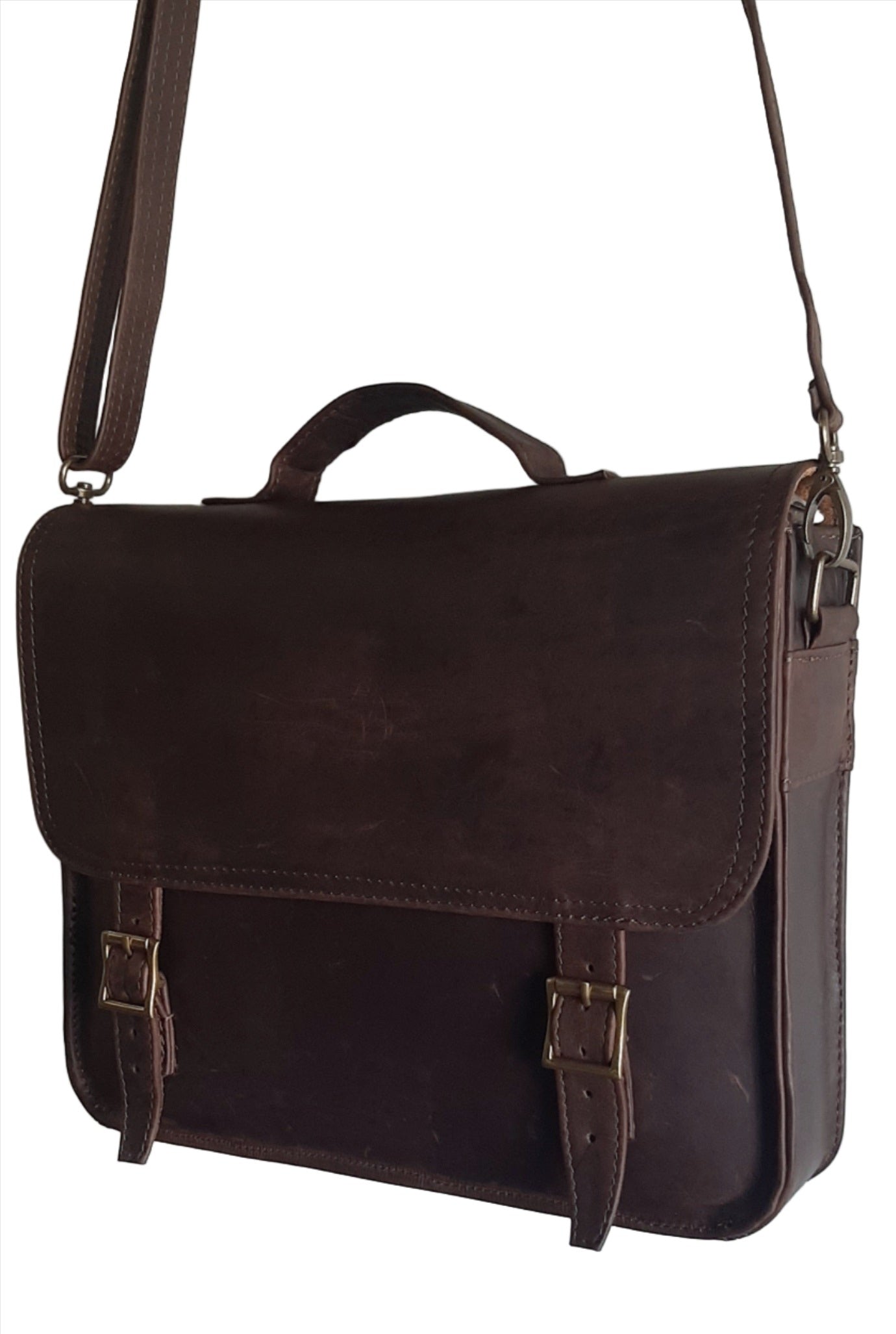 Carryn 13 - 14"leather laptop bag
