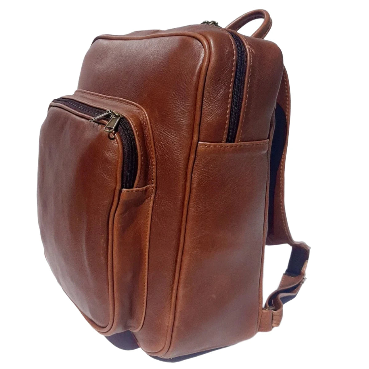 Genuine leather Everyday laptop backpacks 15" Designed by Cape Masai leather.