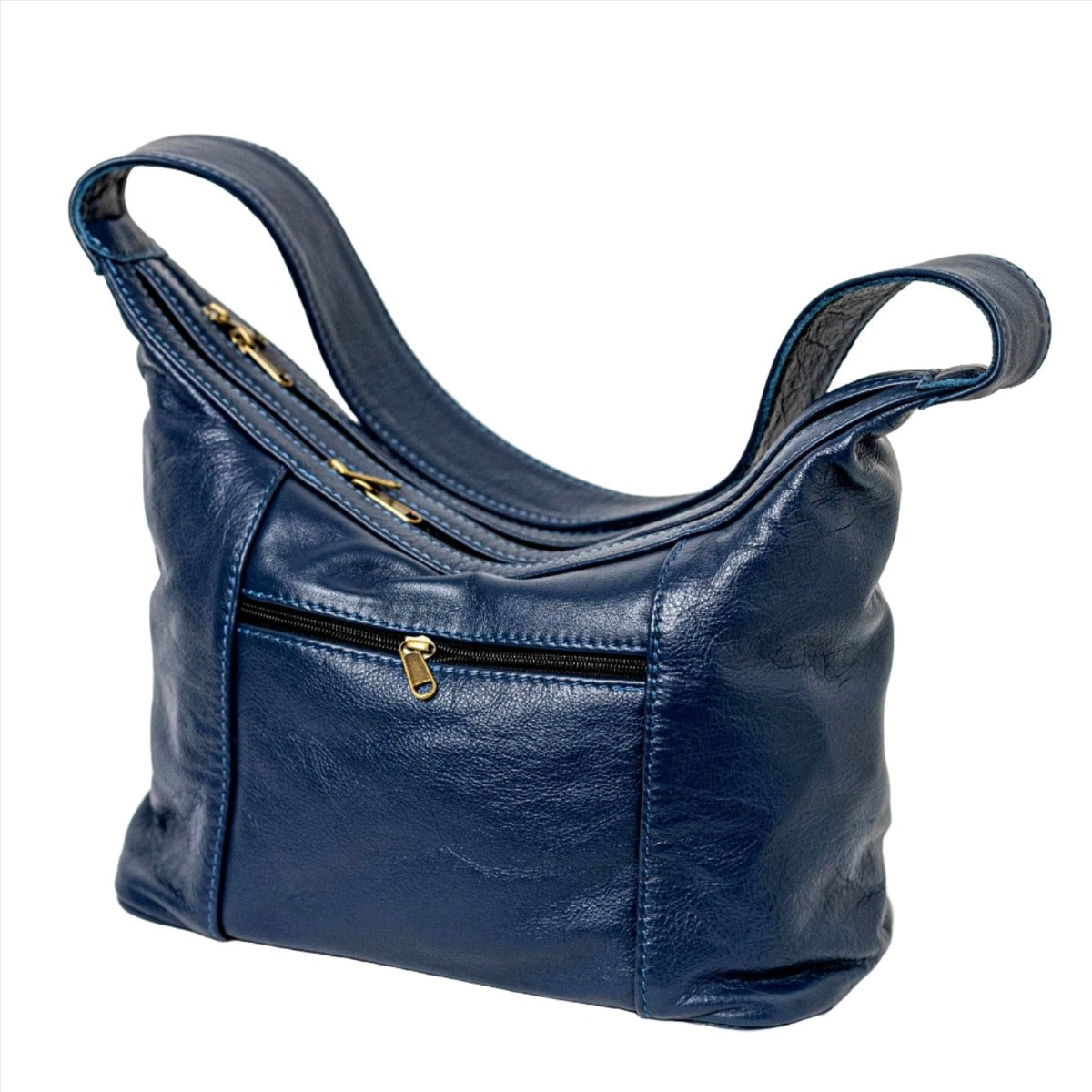 Gb7 leather bags in black made by cape Masai Leather