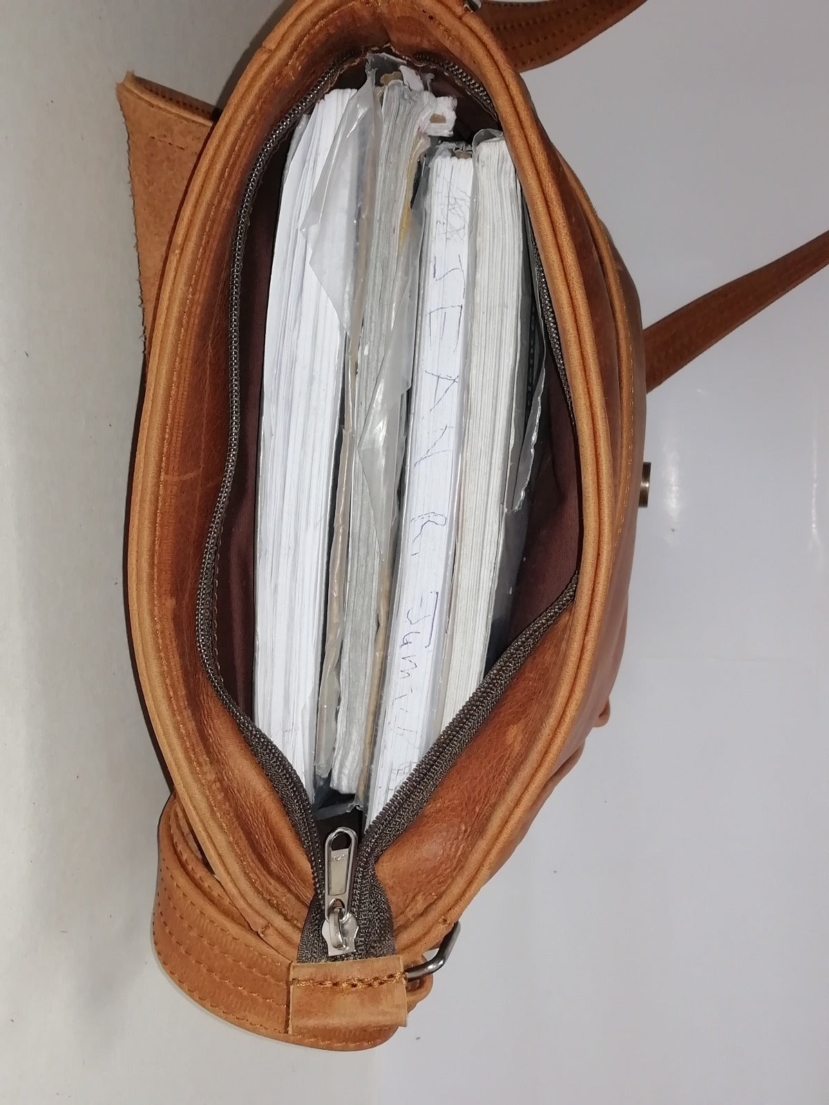 A4  Messenger leather bags - cape Masai Leather