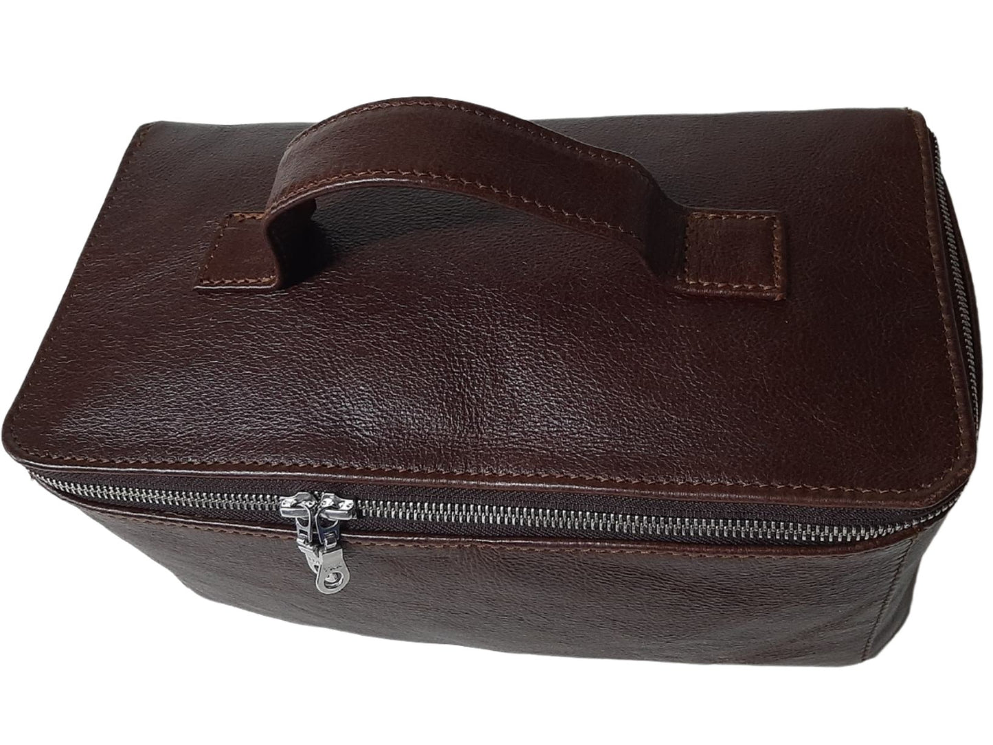 Kelly Bathroom bag - cape Masai leather