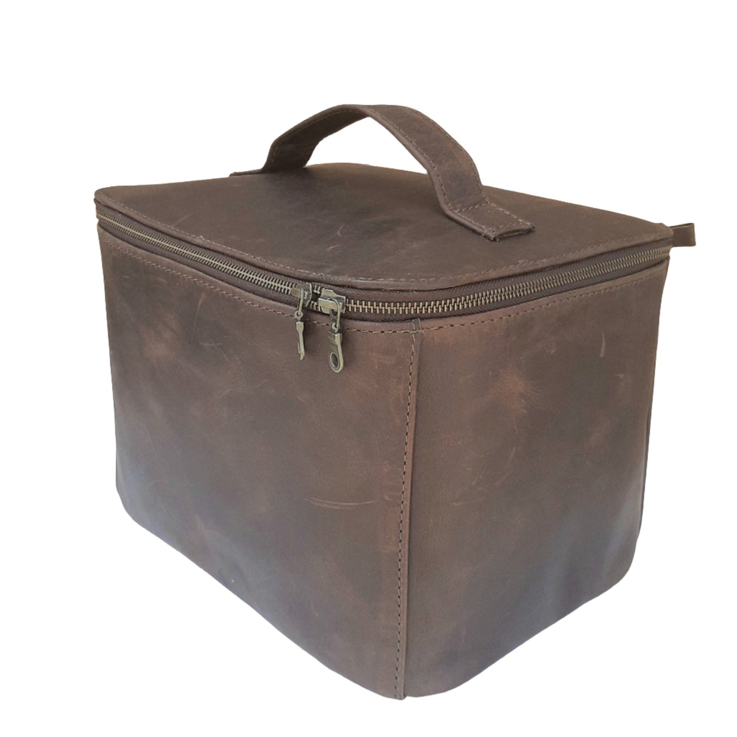 Liezel Van D Vanity bag big - cape Masai leather