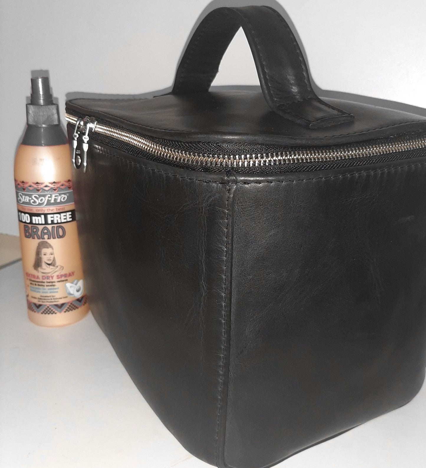 Liezel Van D Vanity bag big - cape Masai leather