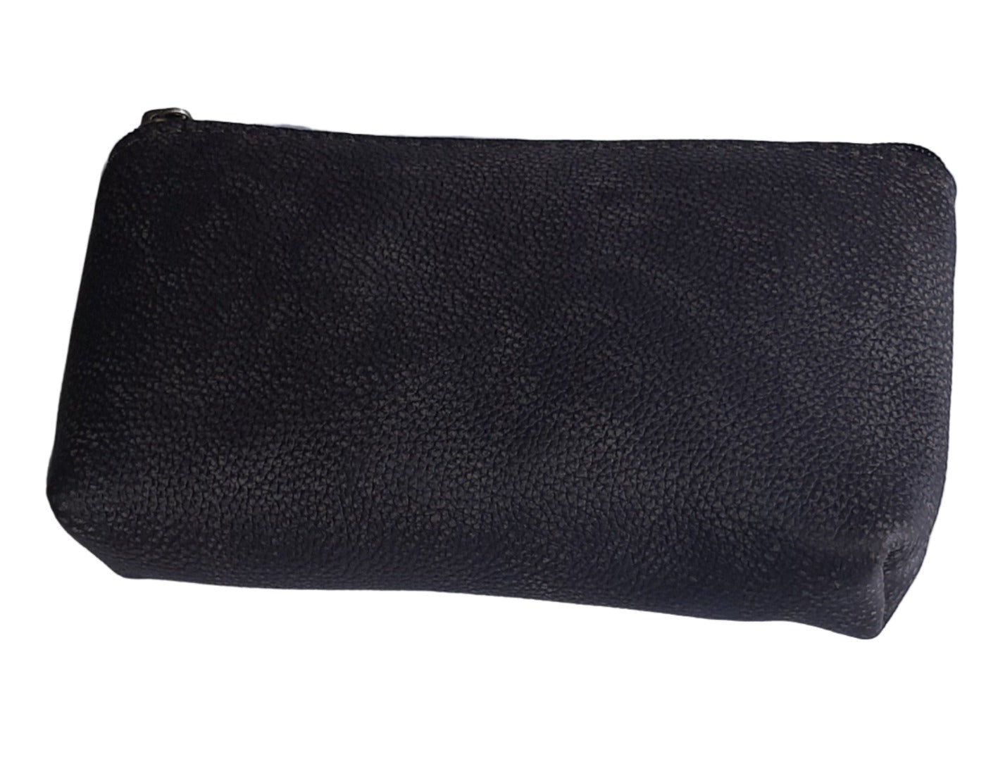 Beautiful genuine leather hand made makeup purse in Woodlands buffalo cow hide