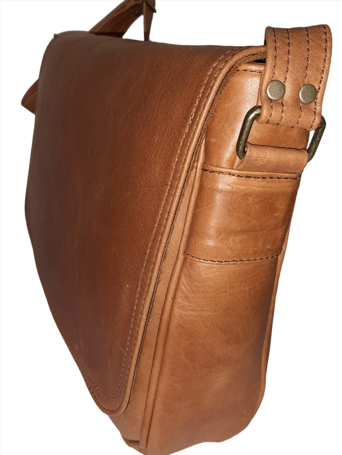 Men's laptop bags - cape Masai leather
