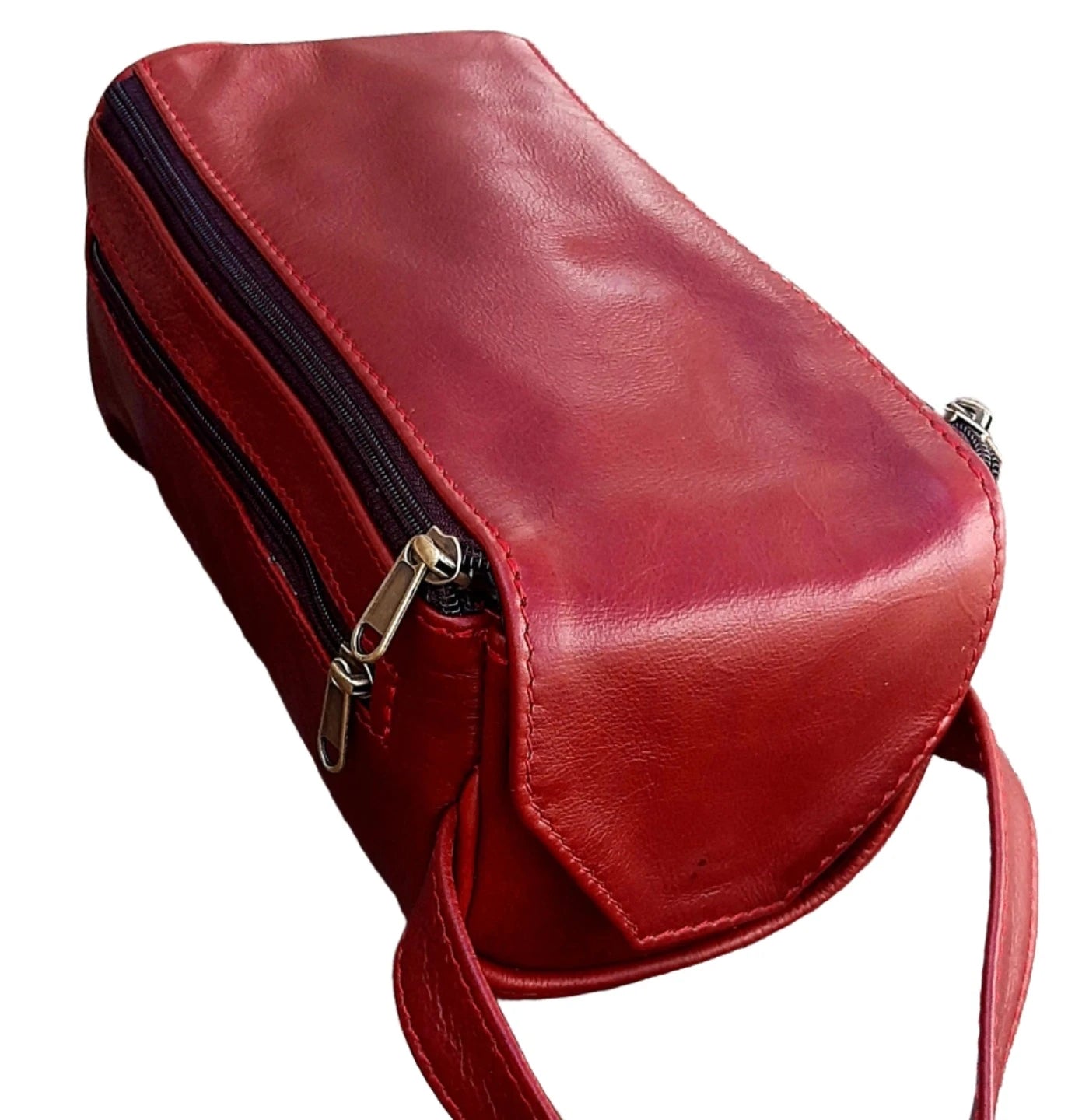 Toiletry bag - cape Masai leather