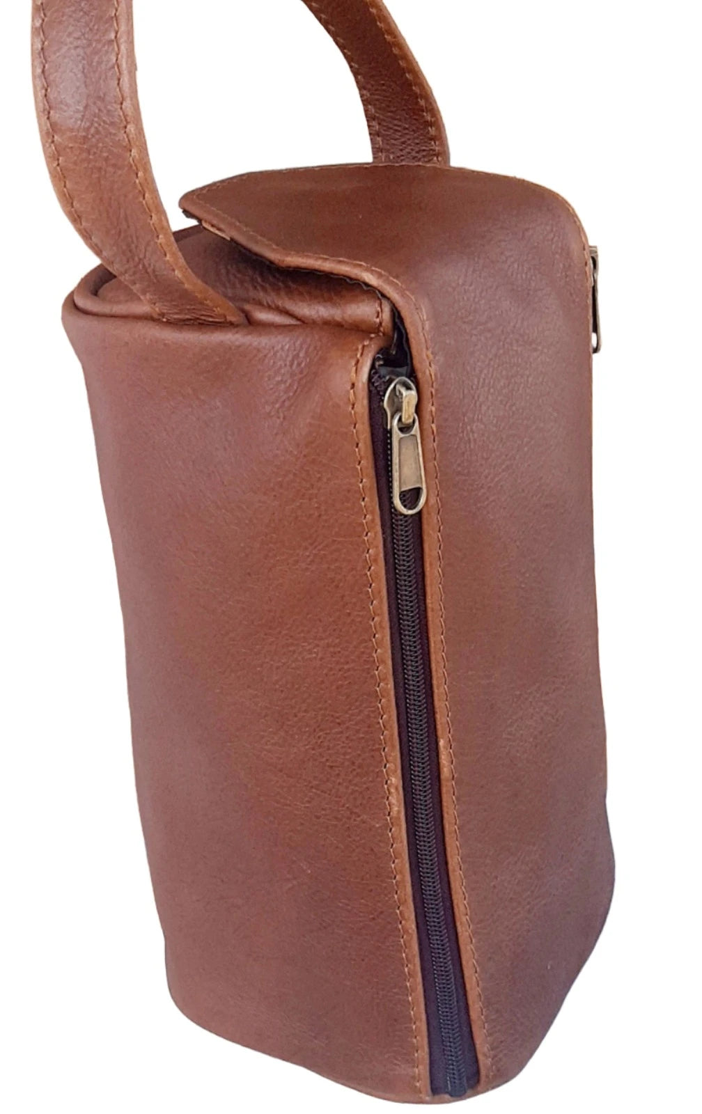 Toiletry bag - cape Masai leather 