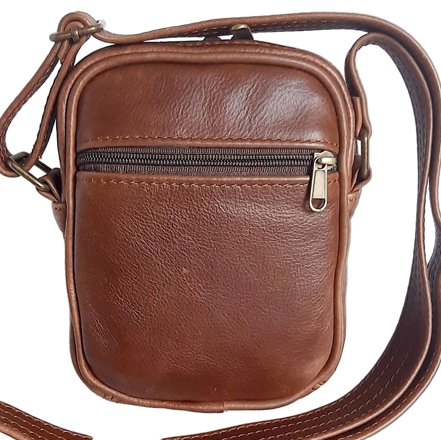 Fanny Pack leather bags small in pecan tan