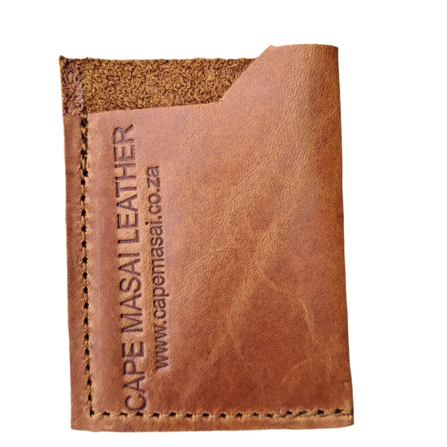 Genuine Leather Card Holder Wallet in Diesel Toffee tan colour