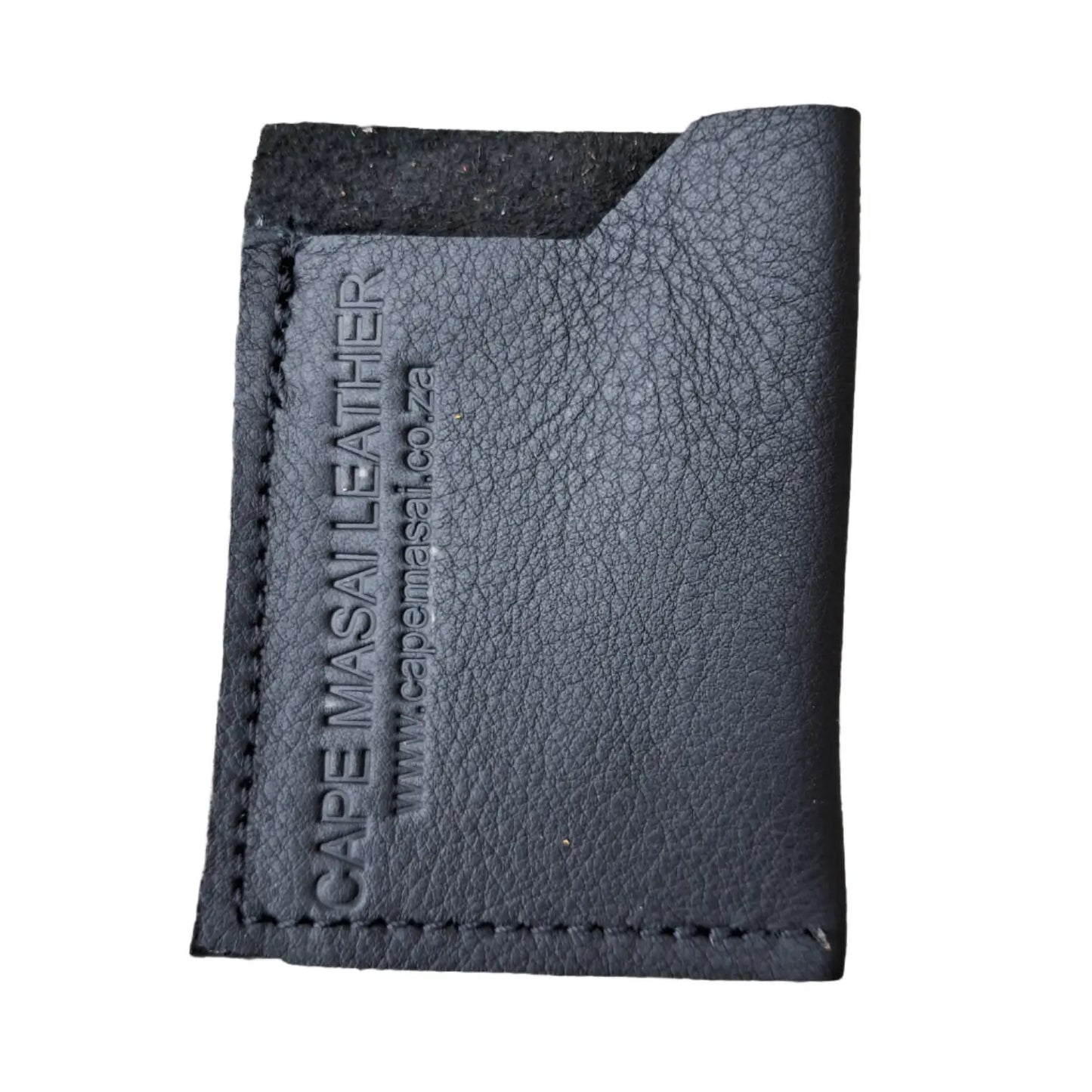 Genuine Leather Card Holder Wallet in black colour