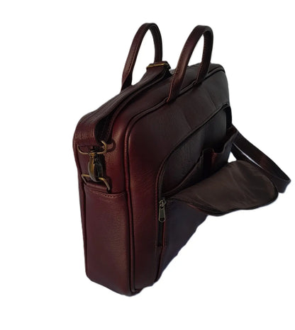 Iconic 15 laptop briefcase Daytona hazelnut