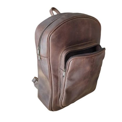 Ilone Laptop backpacks 15 inches pitstop rust with side pockets