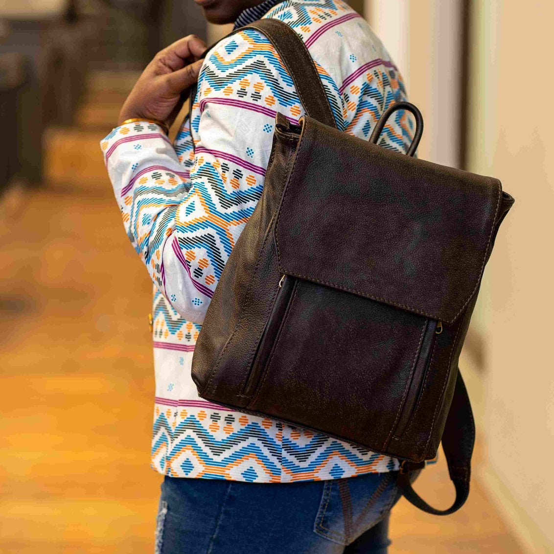 Lady's craft backpacks