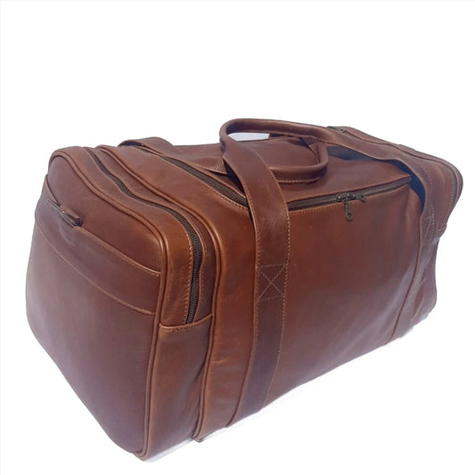 Masai Luggage Bags in pecan tan by Cape Masai Leather, the finest SA travel bags