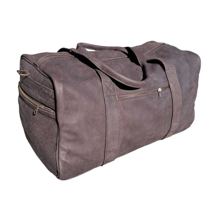 Masai leather travel bag XL