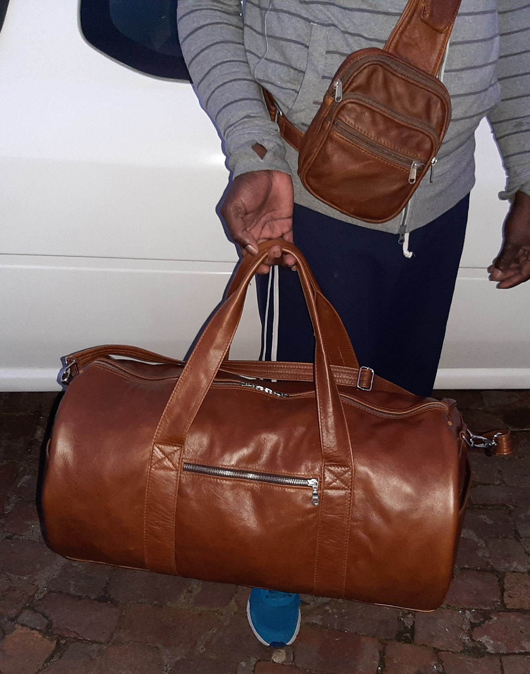 Duffle  travel  bags - cape Masai Leather