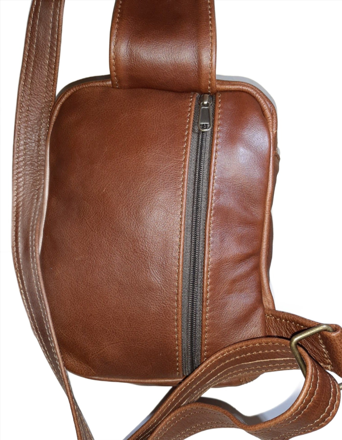 men's funny leather park bags - Cape Masai leather 
