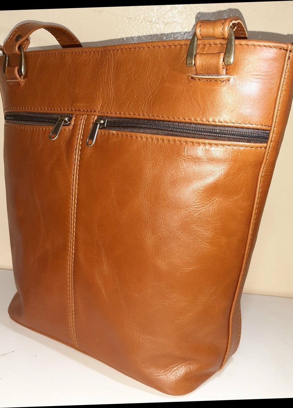 Lorex leather handbags in light tan colour- cape Masai Leather
