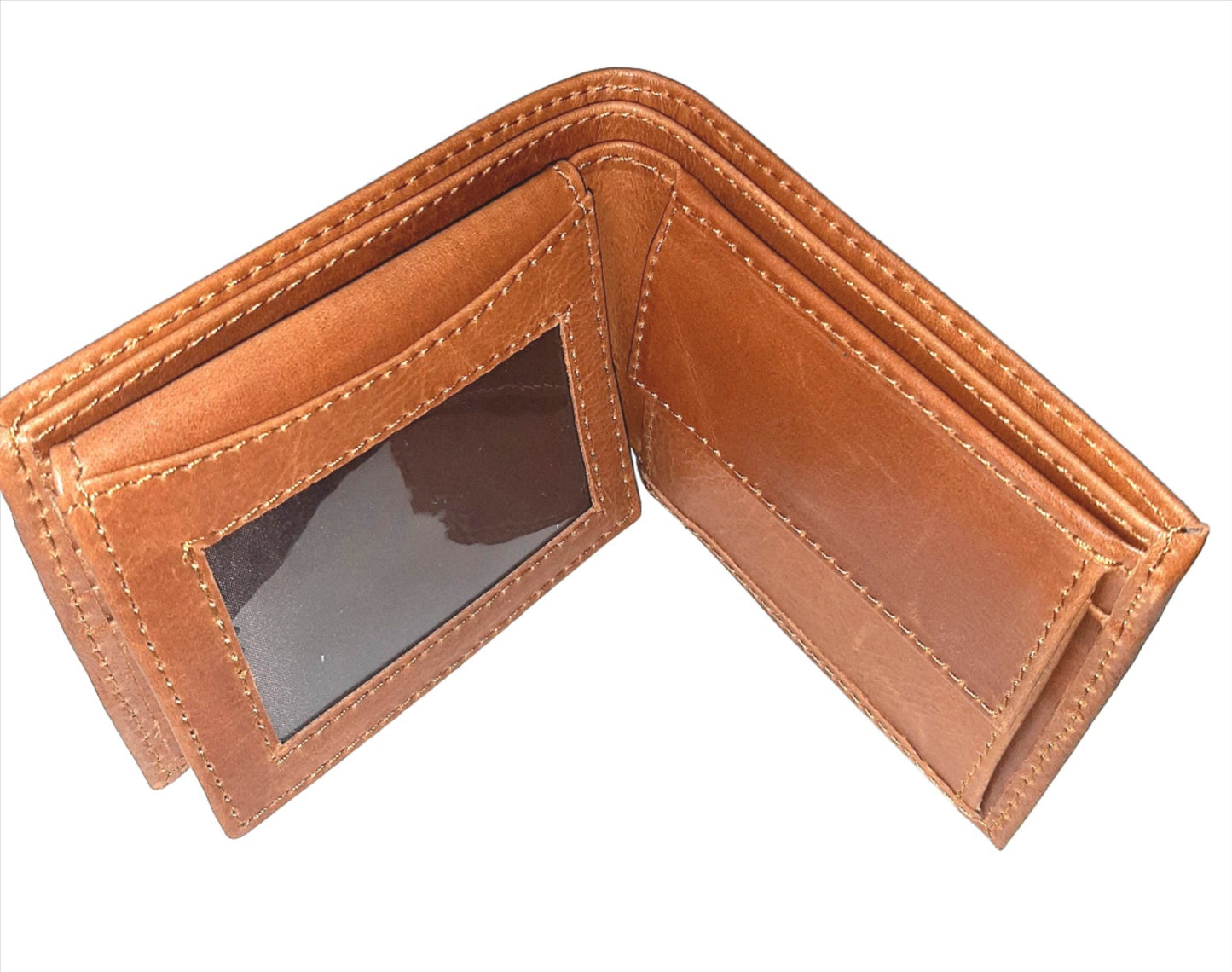 Businessmen's wallets (BMW) in tan by Cape Masai leather 