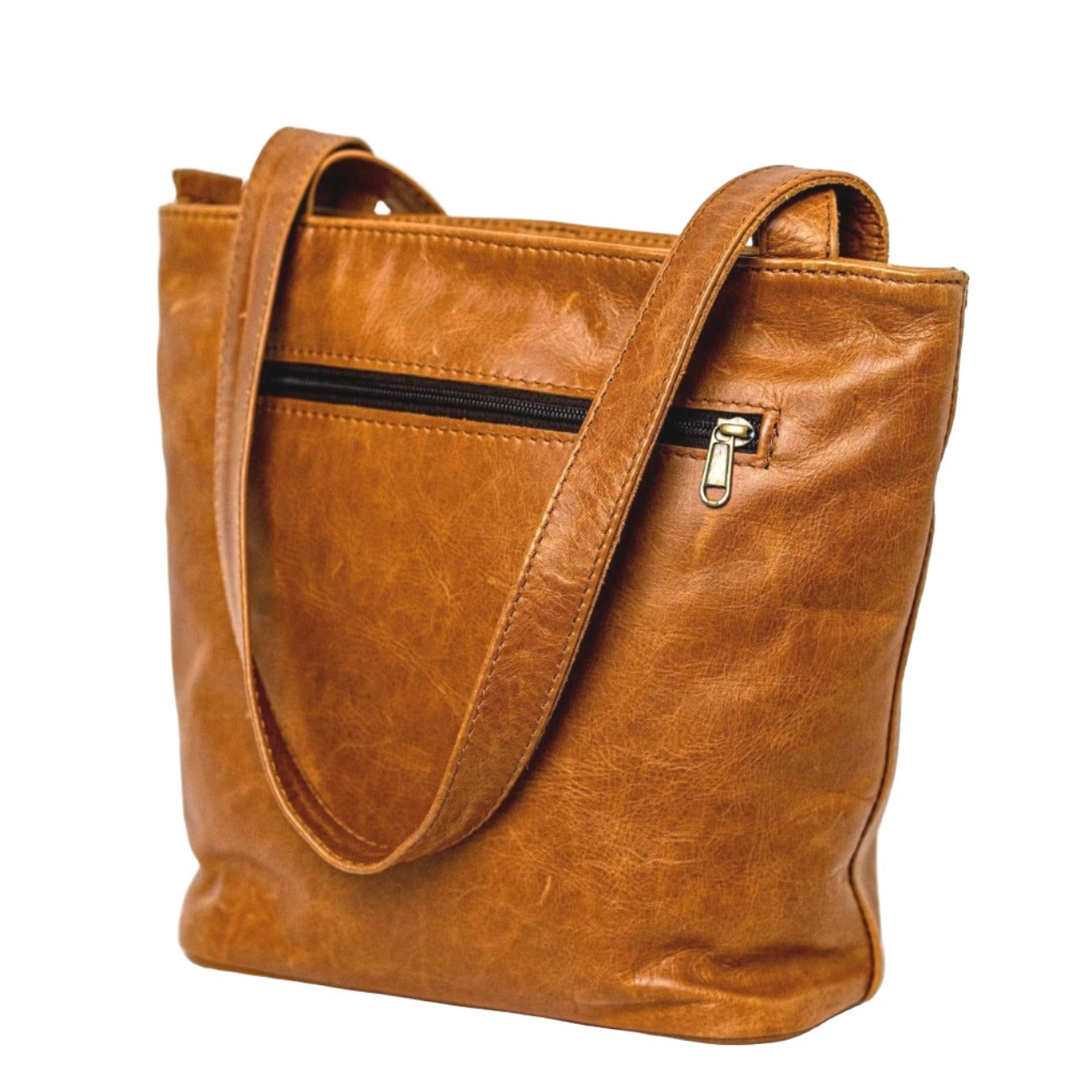Cm big leather bags in light tan colour cape Masai Leather