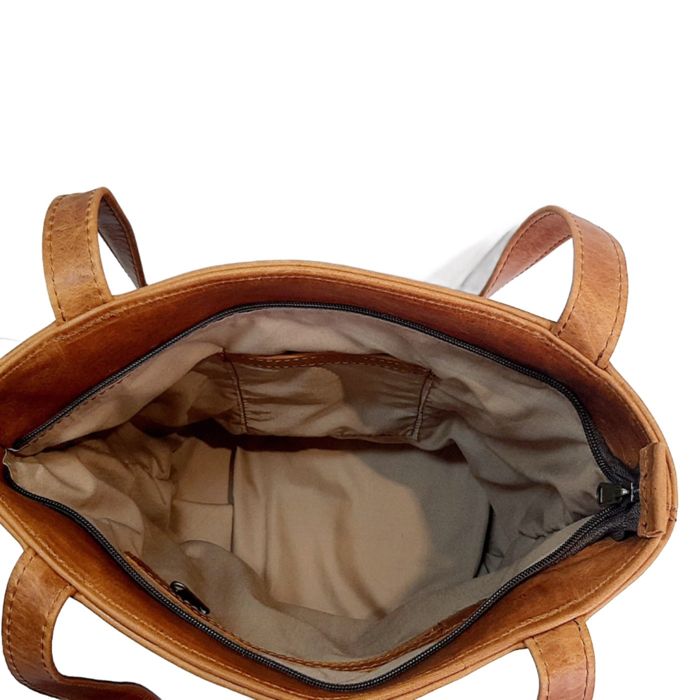 Cm big leather bags when opened- cape Masai Leather