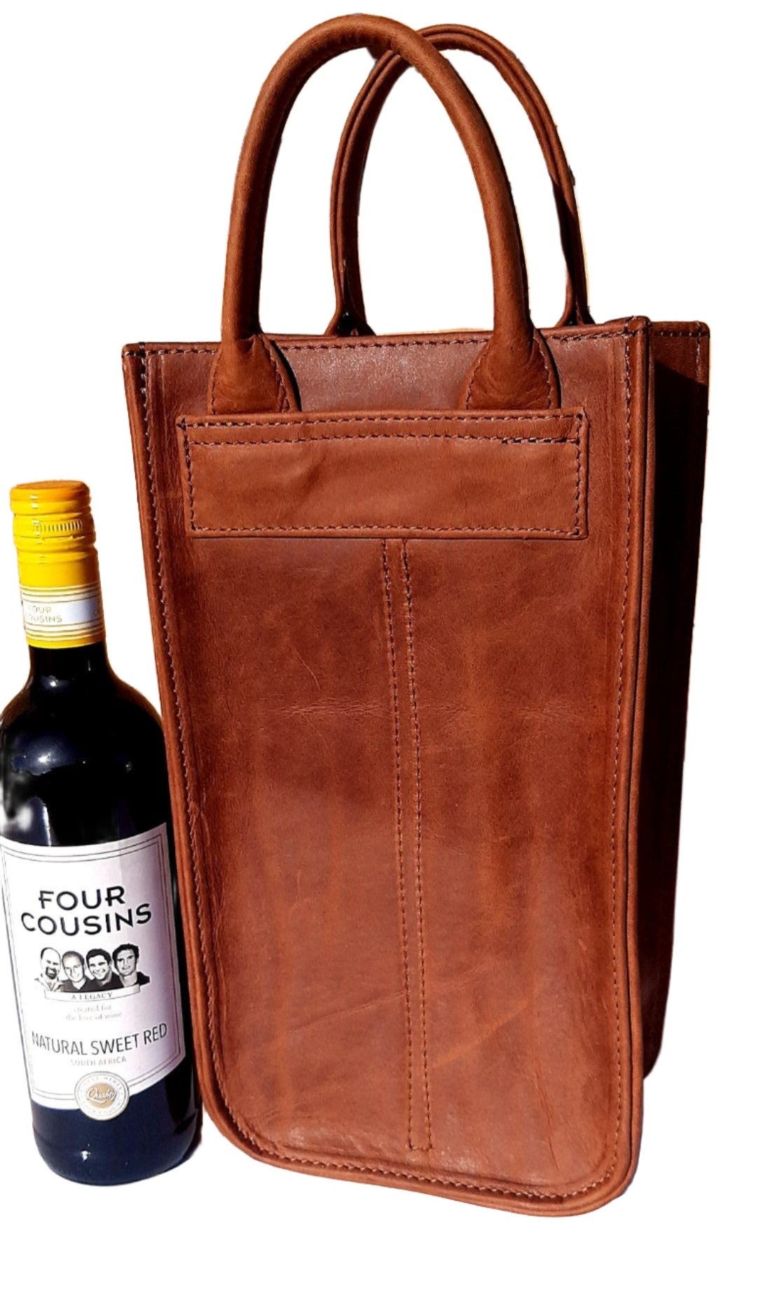Cape wine bags by Cape Masai Leather pitstop cigar