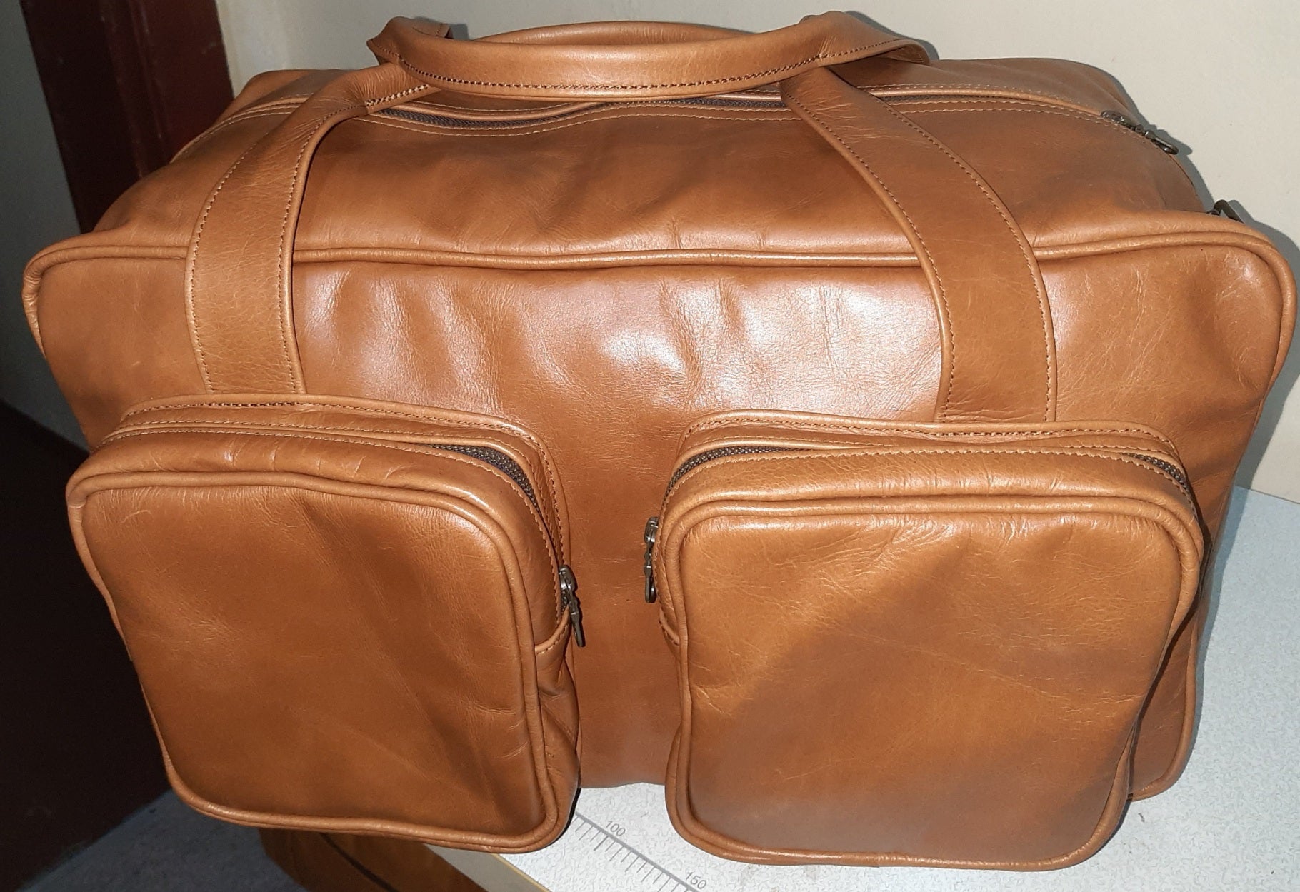 Centurion travel bags big - Cape Masai leather 