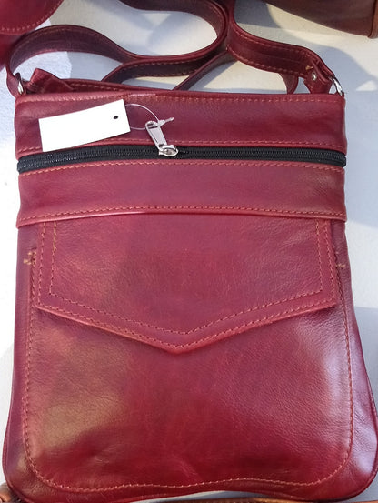 Leony Sling leather Bags - cape Masai Leather