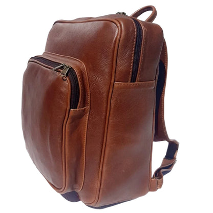 Genuine leather Everyday laptop  backpacks 15"  Designed by Cape Masai leather. 