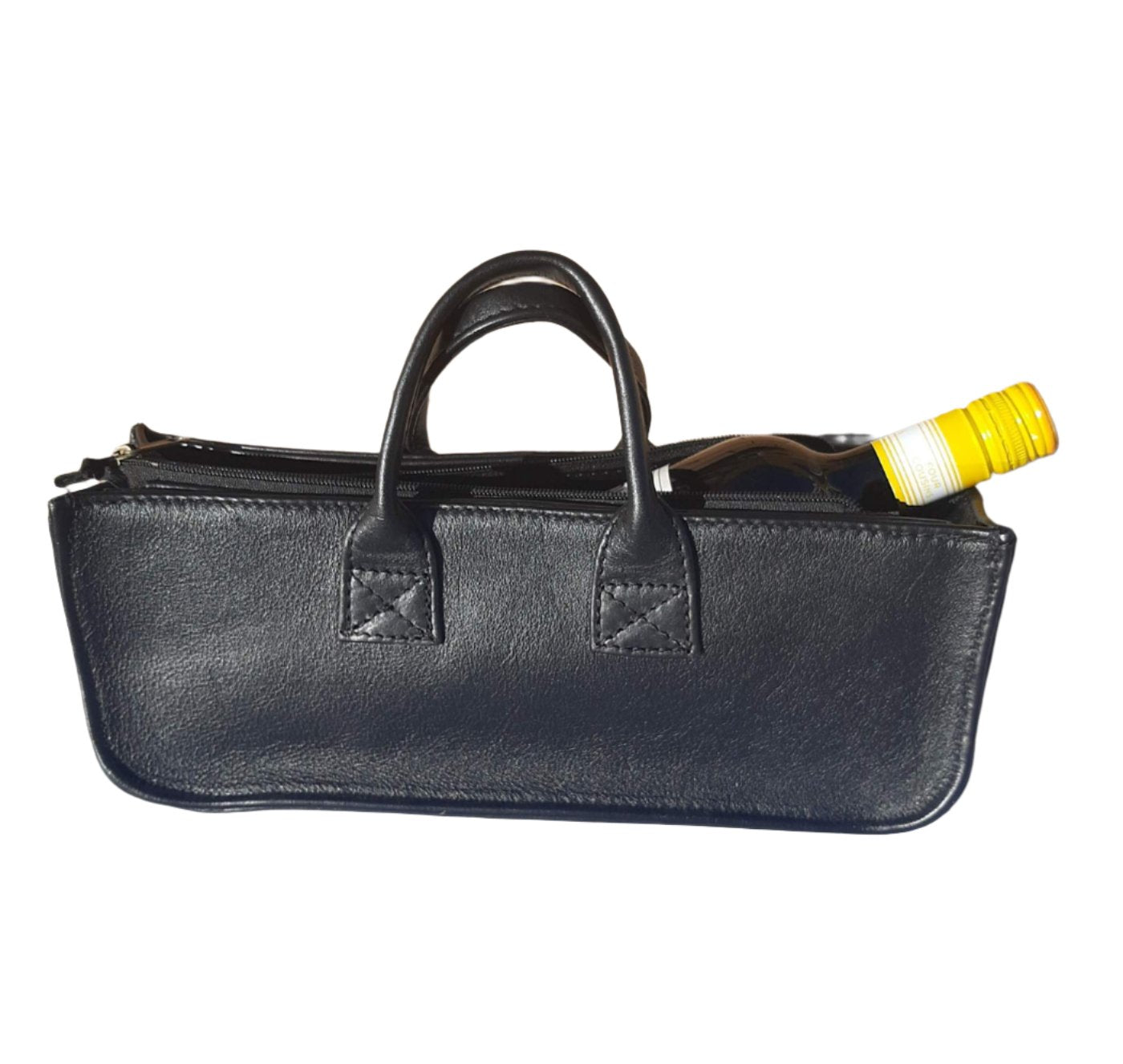 Paris wine bags black from Cape Masai Leather