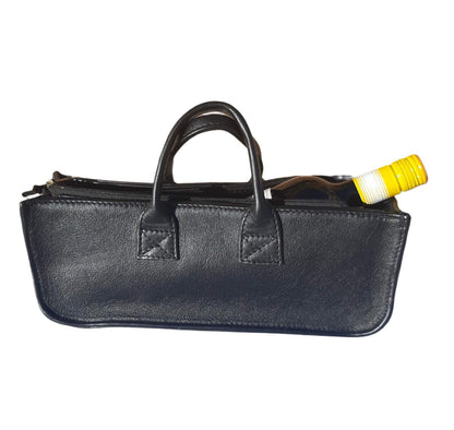 Paris wine bags black from Cape Masai Leather