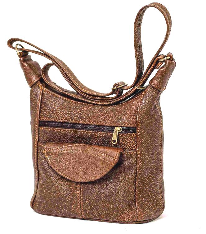 SH medium leather bags in bitter brown colour from Cape Masai Leather