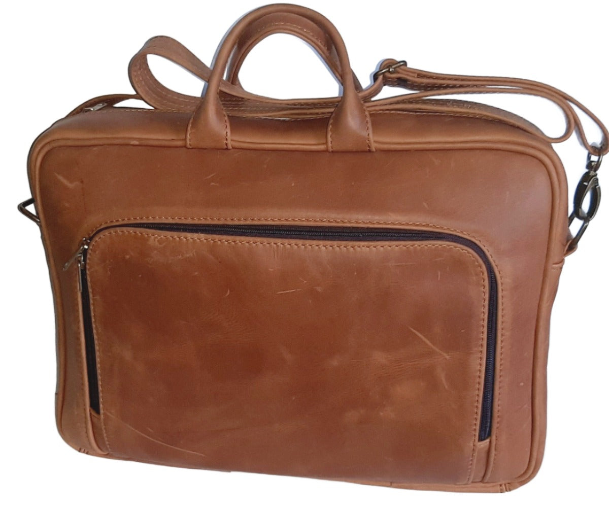 laptop briefcase bags - Cape Masai leather